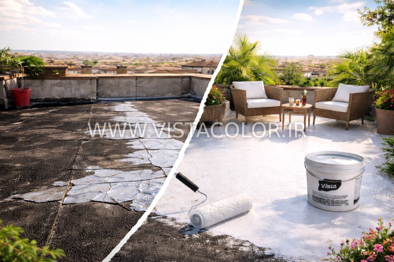 ترمیم ایزوگام با عایق پلیمری استفاده از عایق پلیمری برای ترمیم ایزوگام